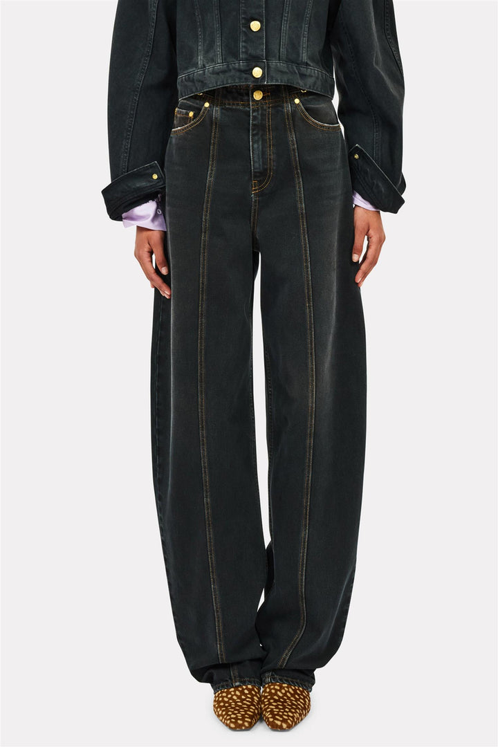 The Axel Barrel Jean Smoke