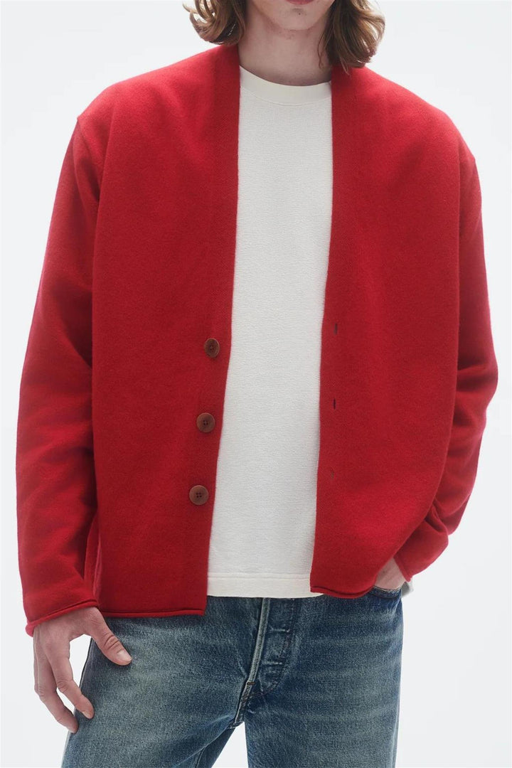 Everywear Cardigan True Red