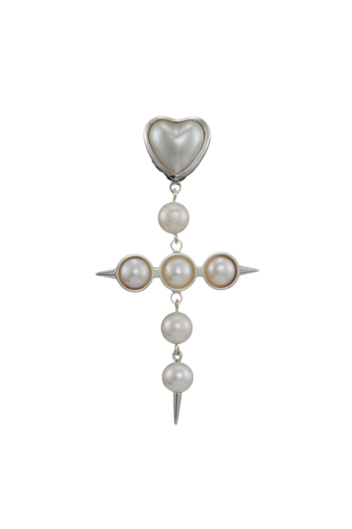 Empress Earring Silver Freshwater Pearl