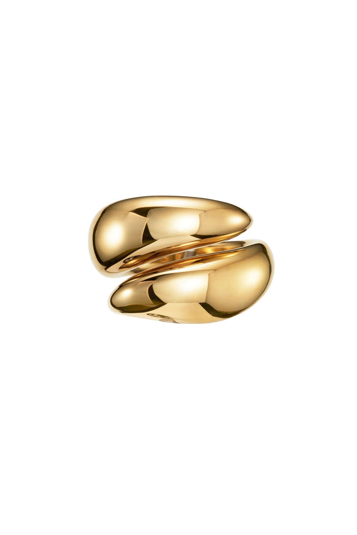 Iron Claw Ring - Gold-plated Silver