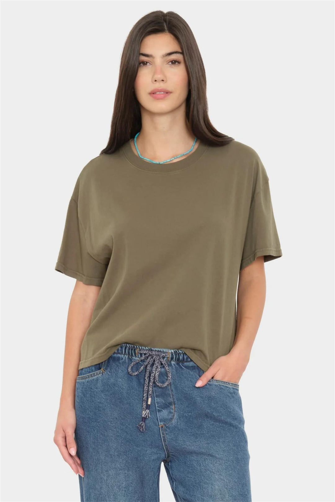 Carter Tee Dusty Moss