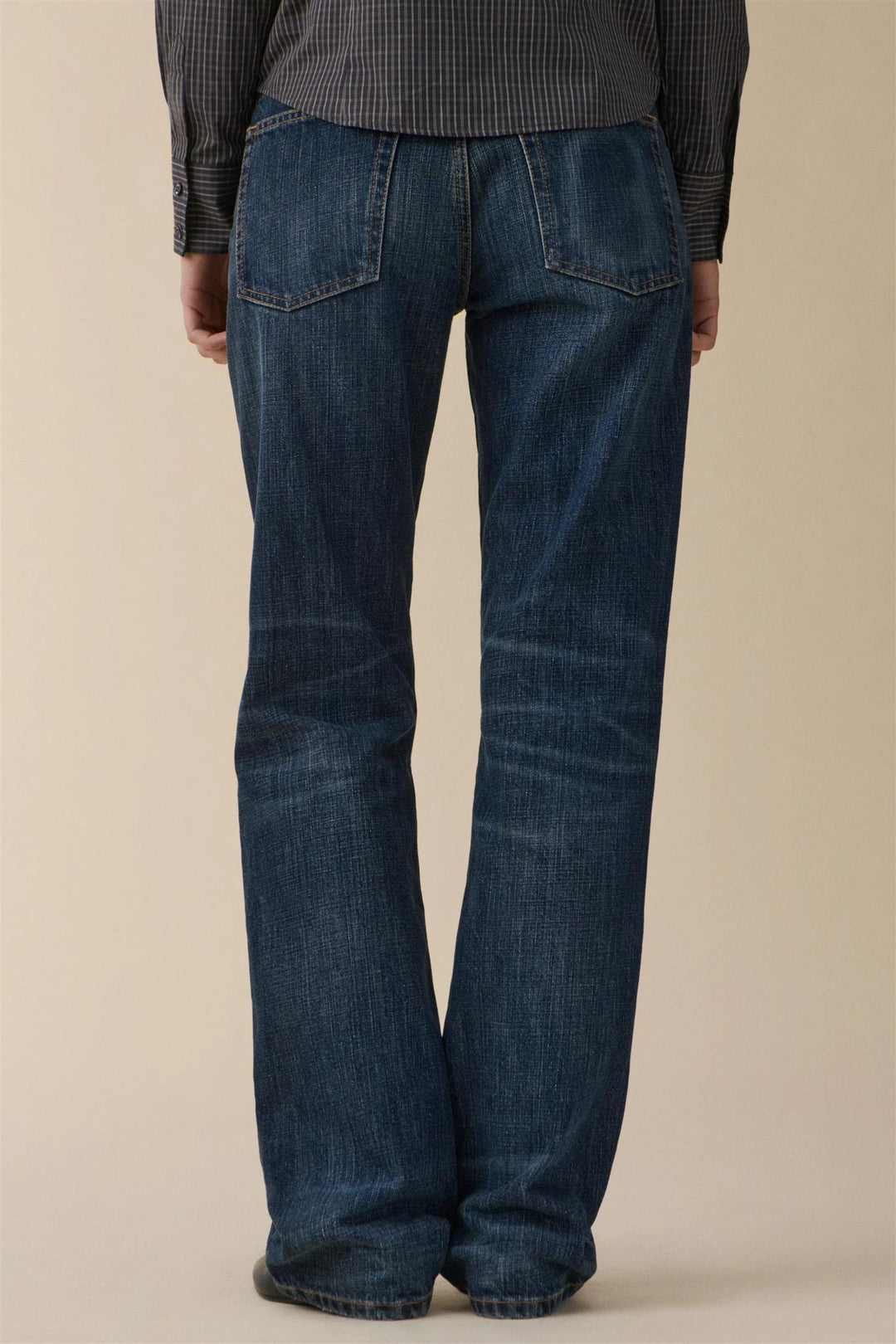 Kyoto Droit Dark Blue Righe