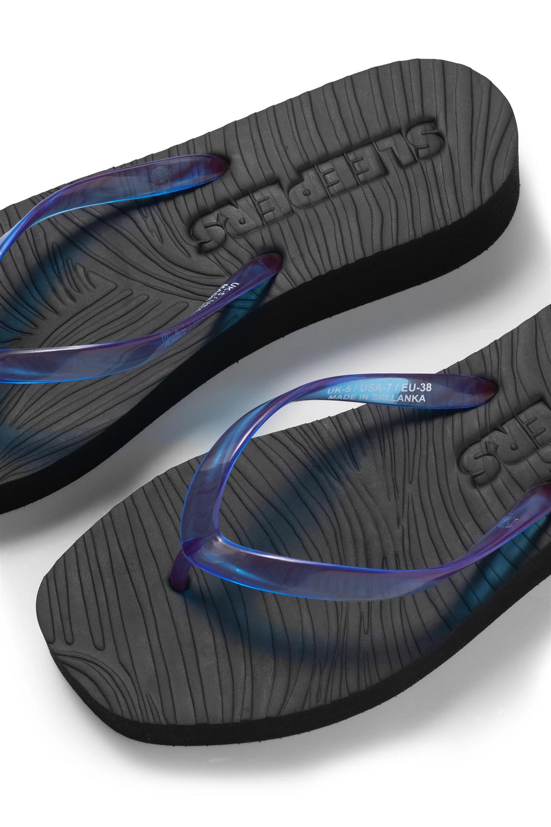 Tapered Platform Black Luminous Trans