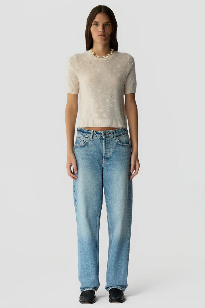Compass Sweater Tee Cream
