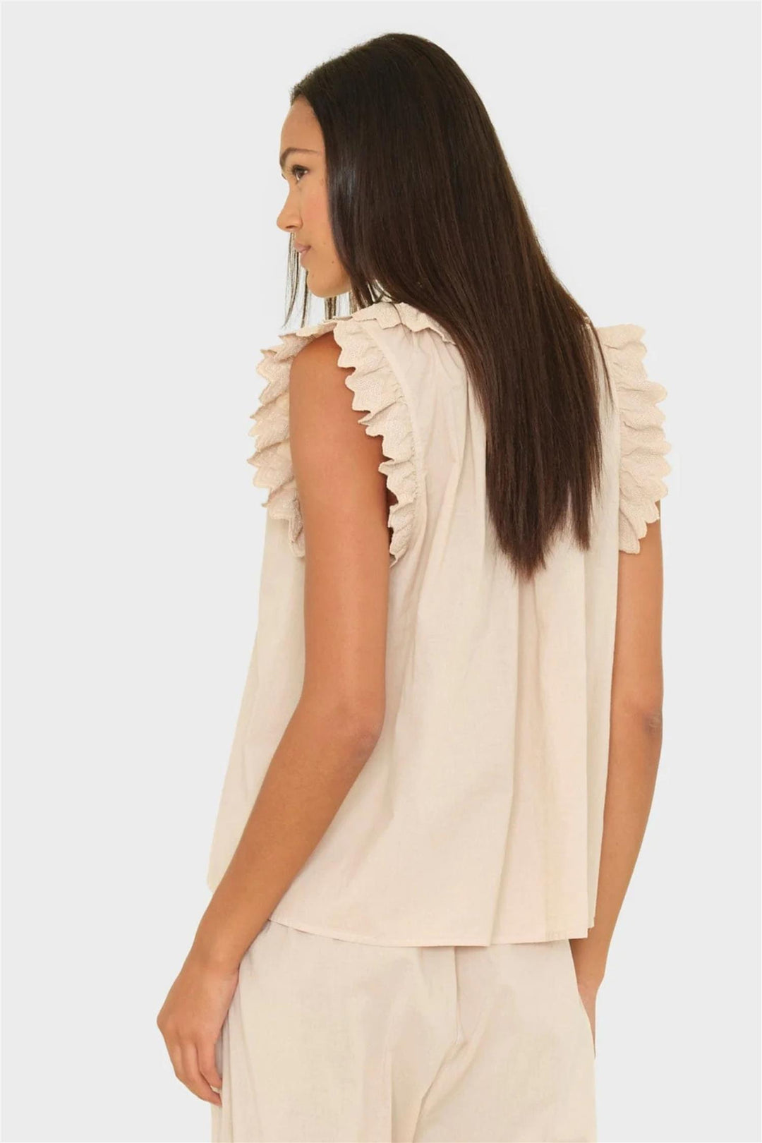 Bexie Top Parchment