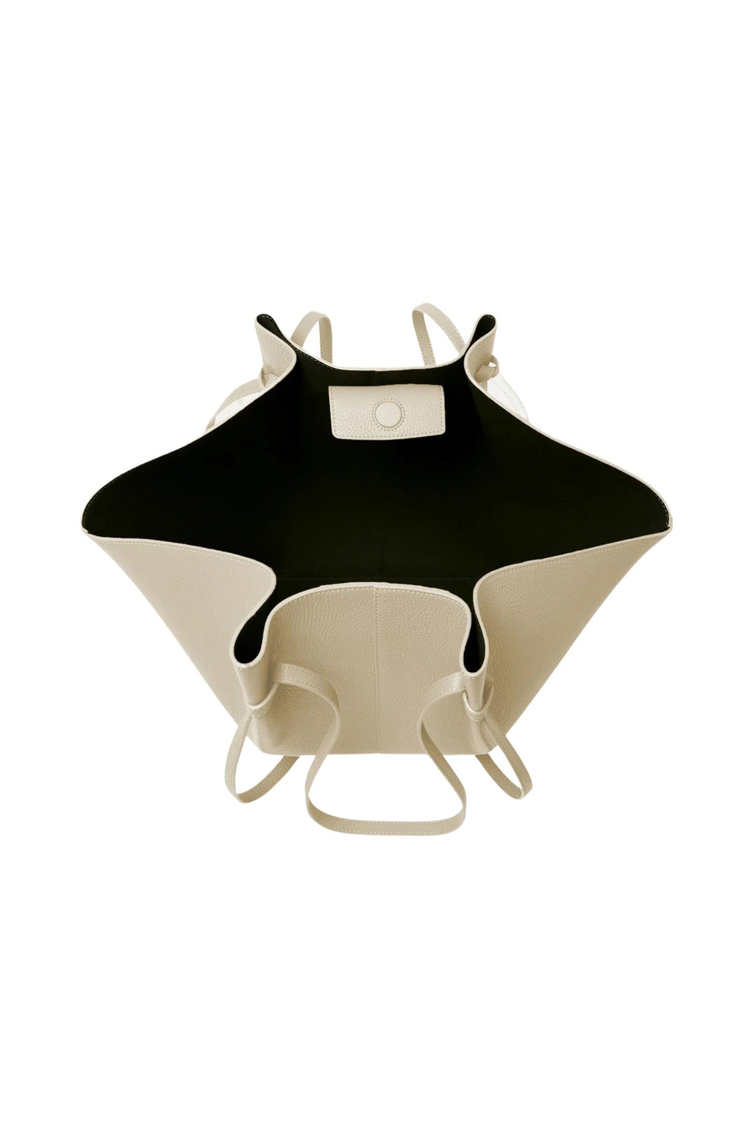 Large Mochi Pebble Grain Leather Angora