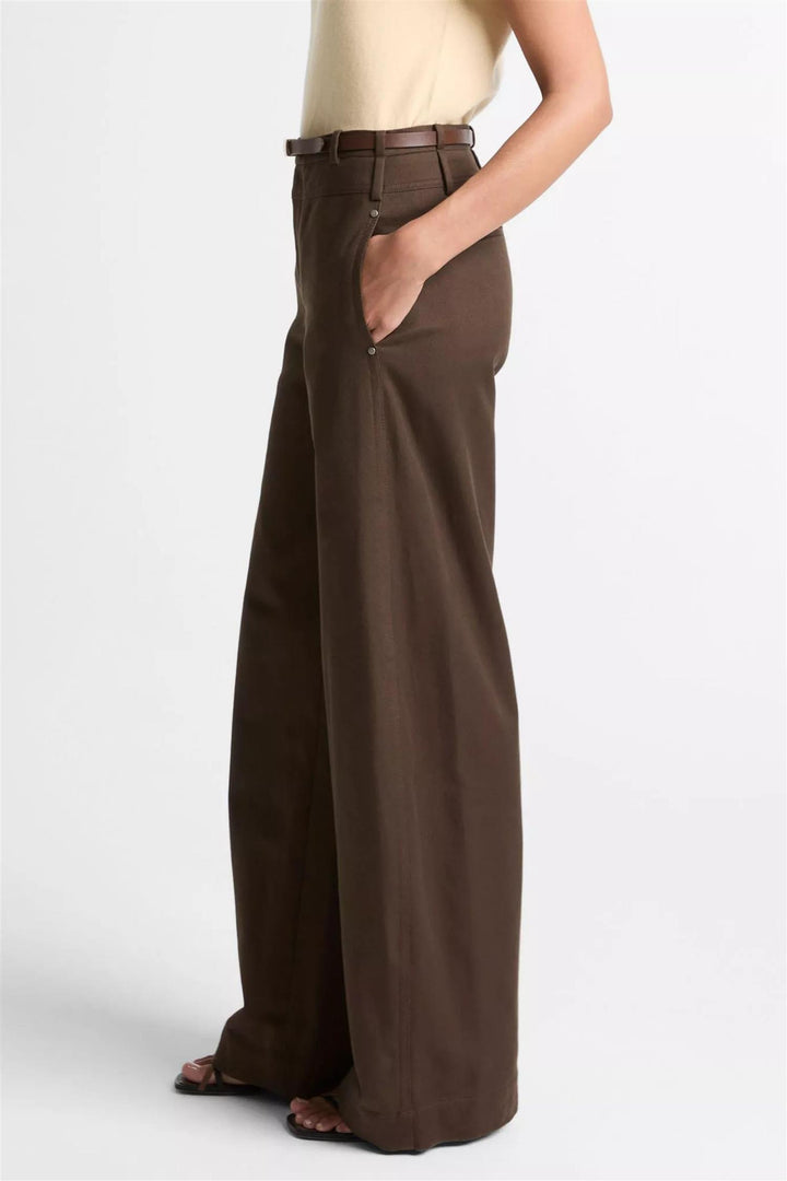 Mid Rise Utility Wide Leg Pant Willow