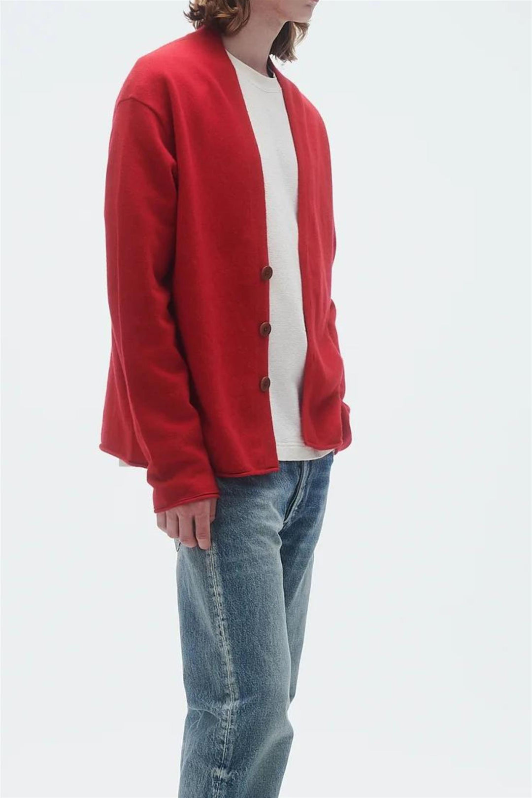 Everywear Cardigan True Red