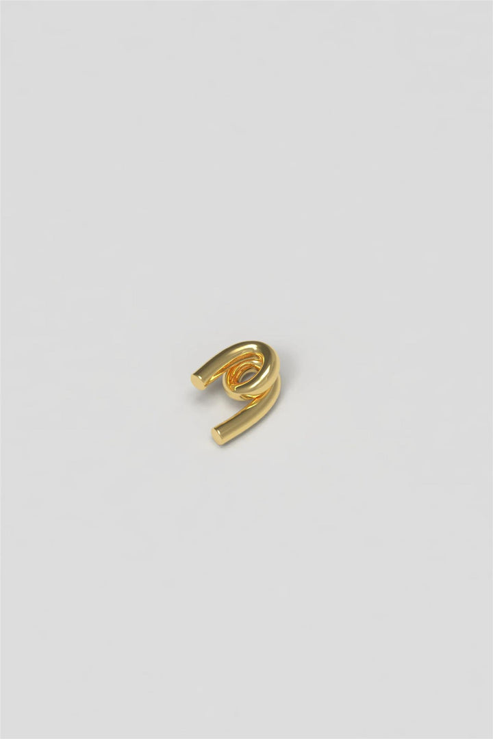 Rose Charm Medium Plated