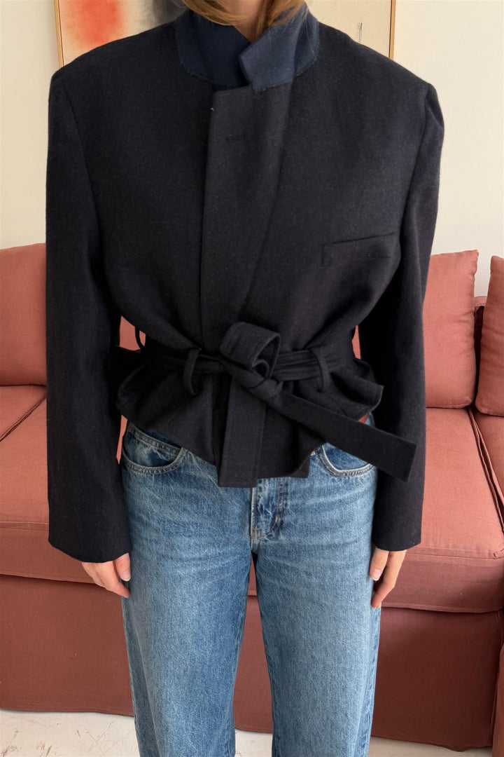 Belted Cropped Blazer BCB1545
