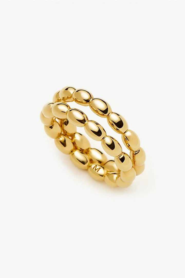 Molten Olive Stacking Ring