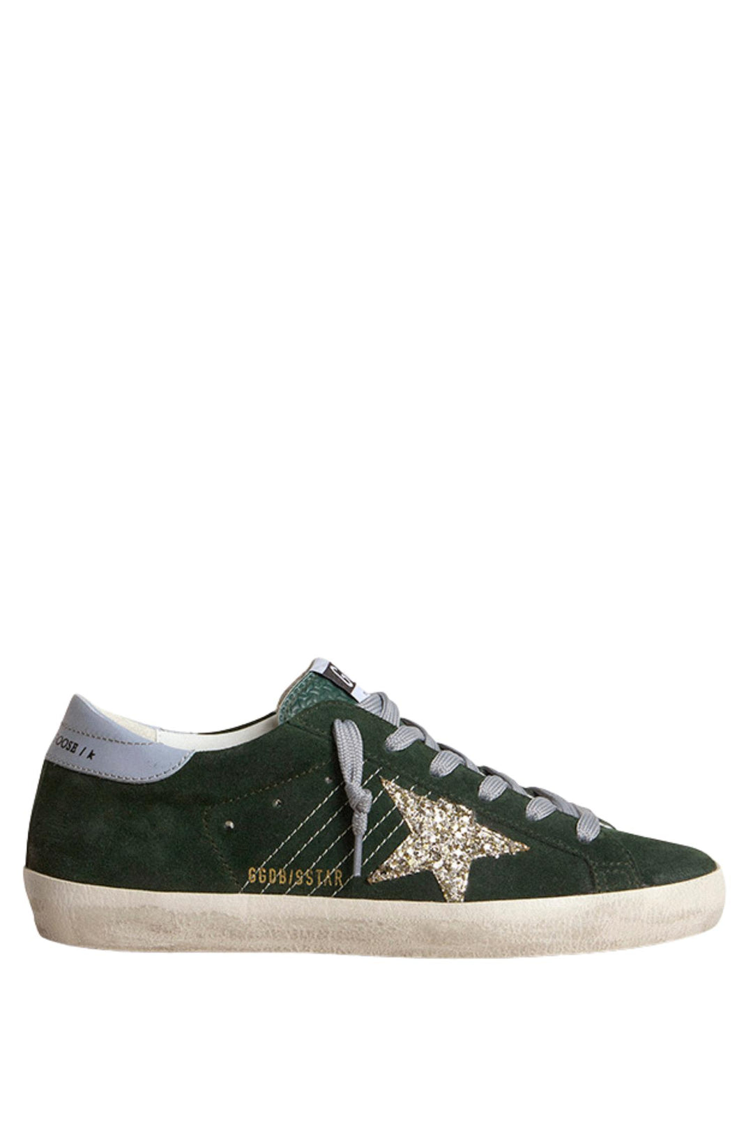 Superstar Sneakers Suede Dark Green/Platinum/Quarry