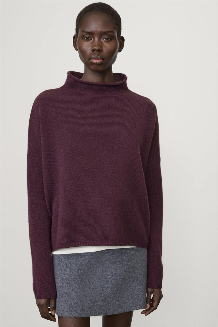 Sandy Cashmere Sweater Mahogany