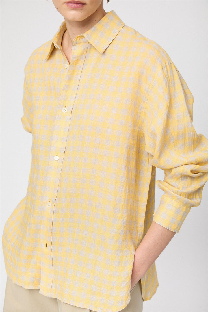 Coastal Shirt Natural Yellow