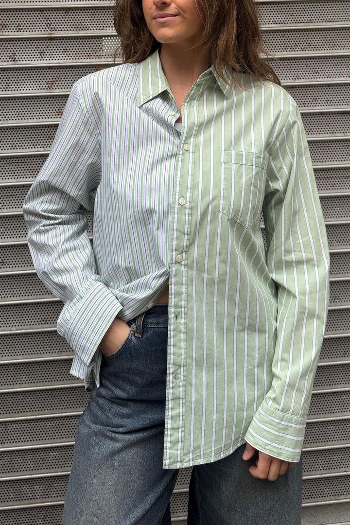 Contrasted Shirt CMS393 Size 38