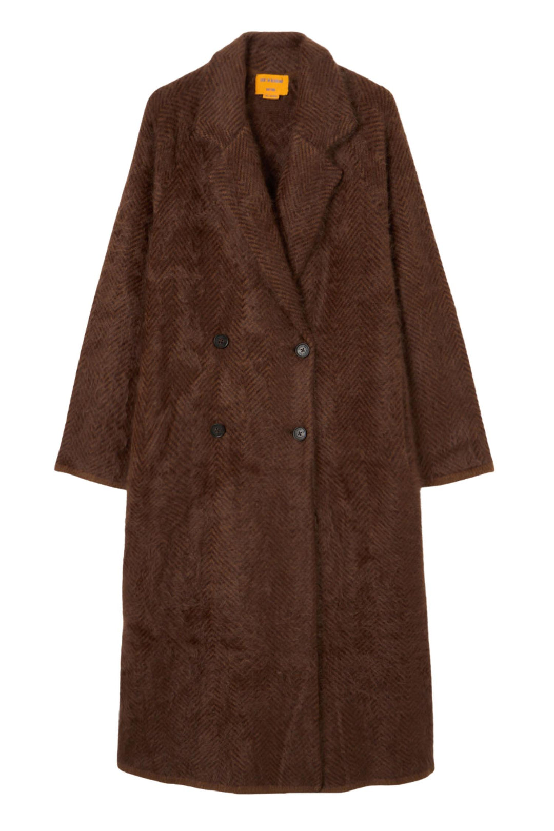 Grizzly Double Breasted Coat Americano Chevron
