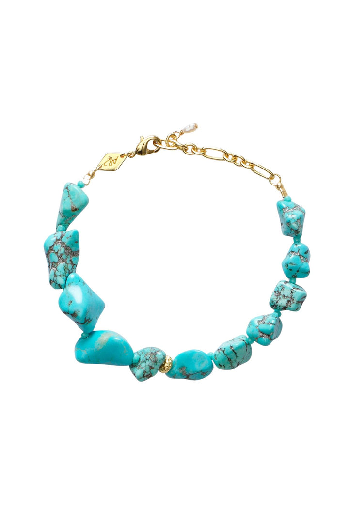 Beach Cocktail Bracelet Aqua