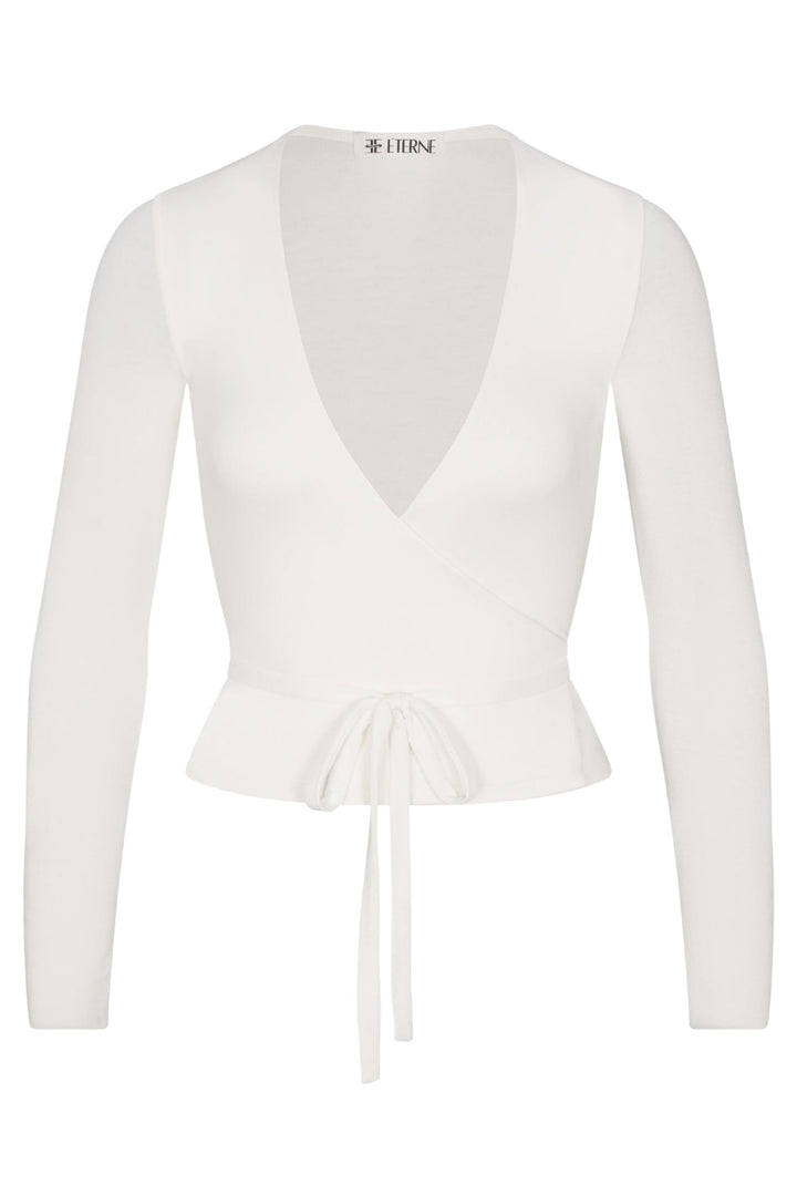 Wrap Top Ivory