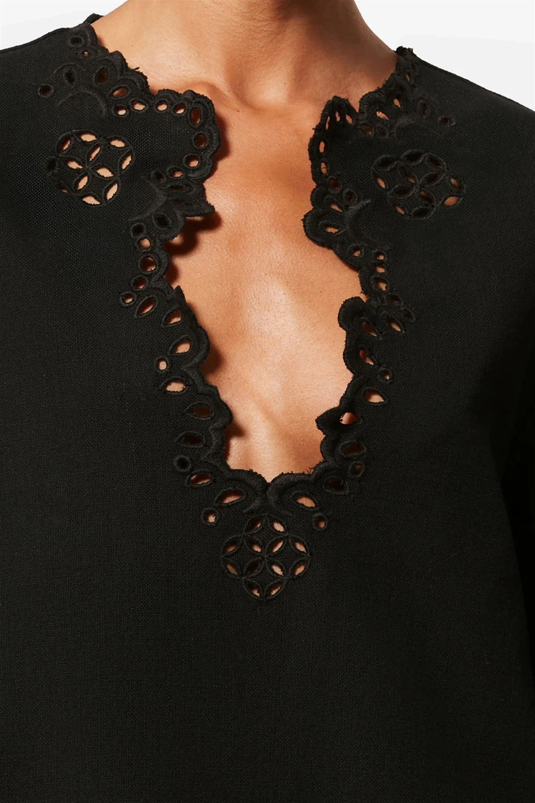 Shana Top Faded Black