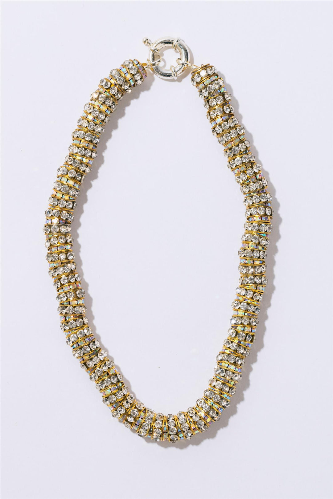 Fat Golden Diamond Necklace