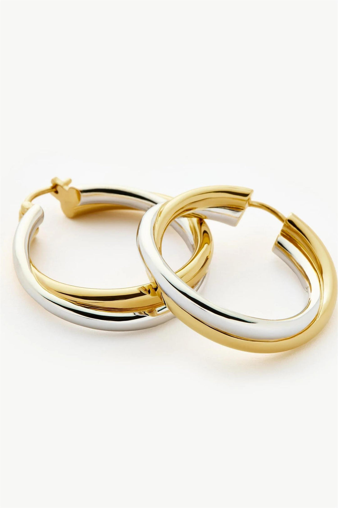 Lucy Williams Entwine Large Hoop Earrings