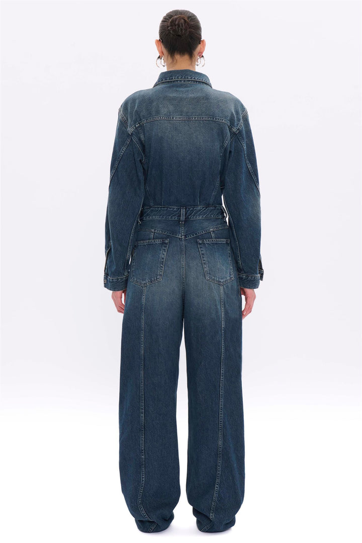 Amber Jumpsuit Intense Blue