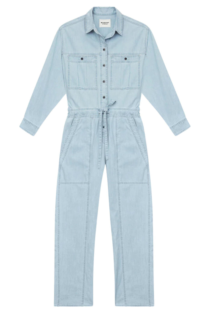 Valena Jumpsuit Light Blue