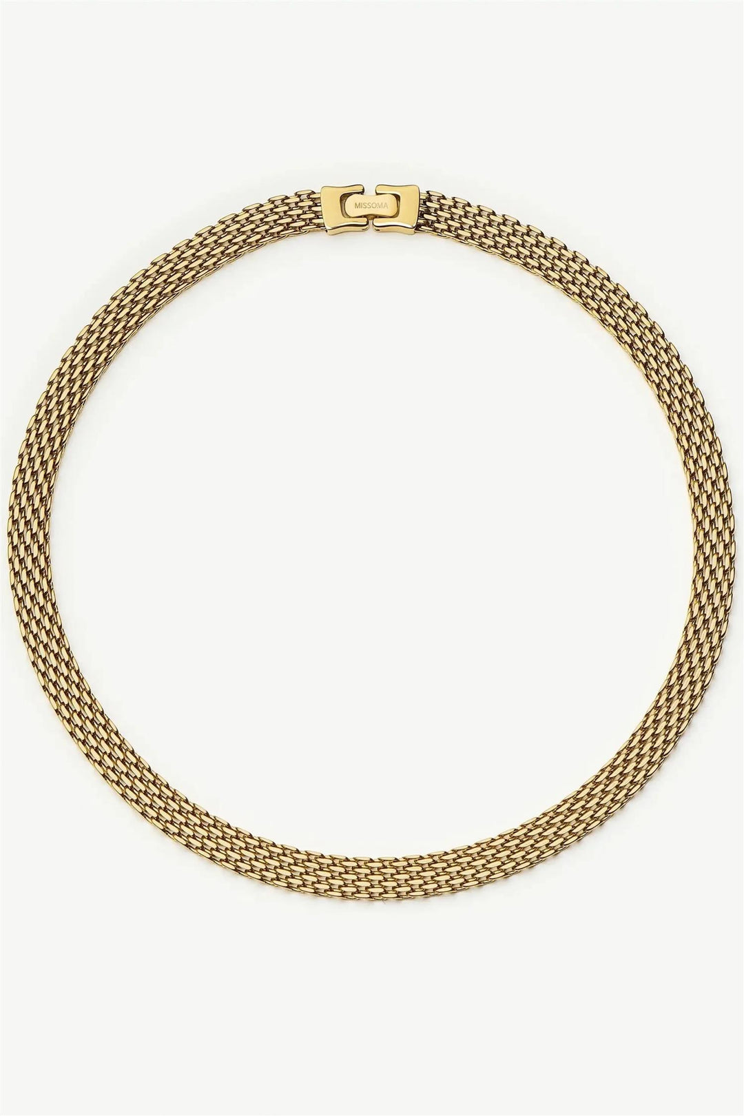 Heirloom Chain Choker Necklace Gold