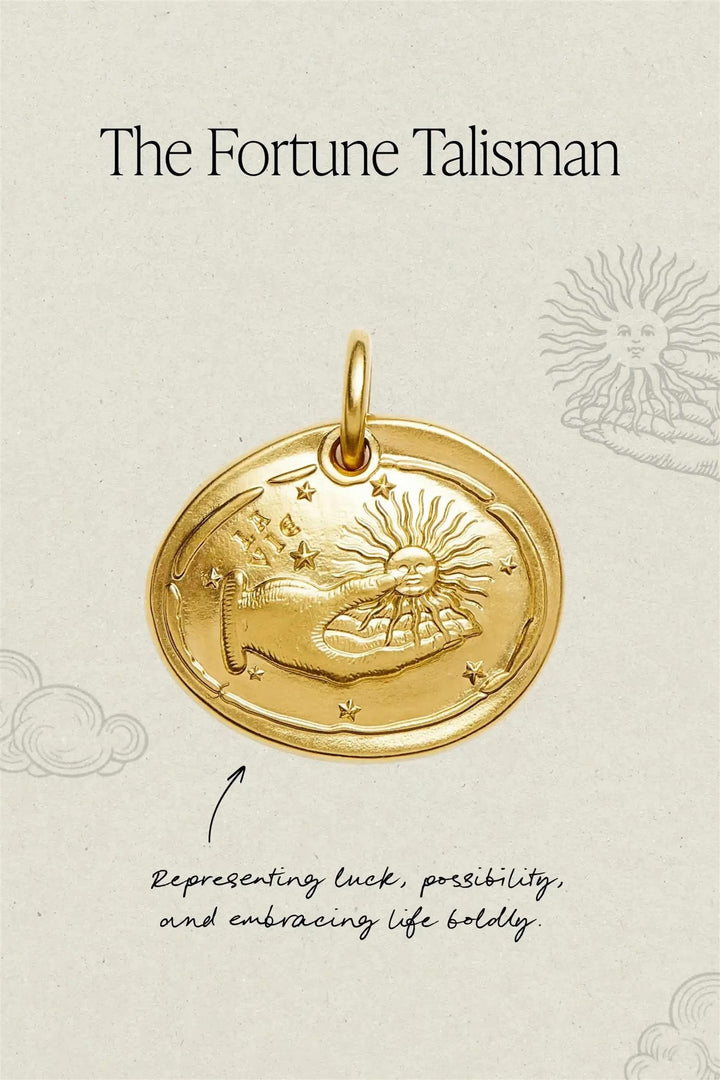 The Fortune Talisman Rope Chain Necklace