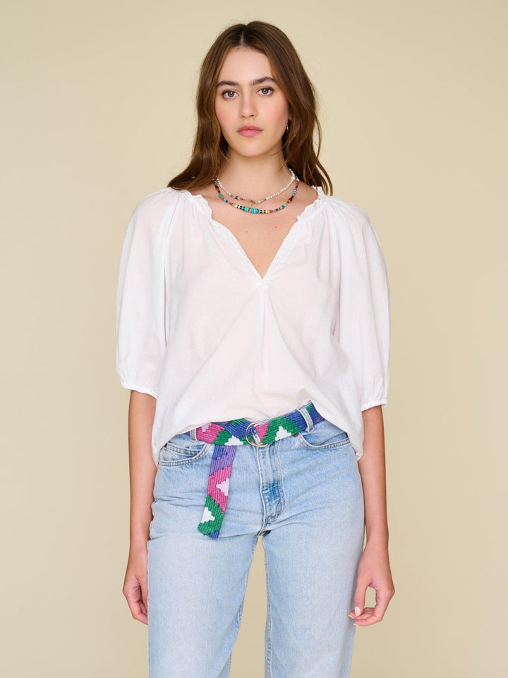 Jules Top White