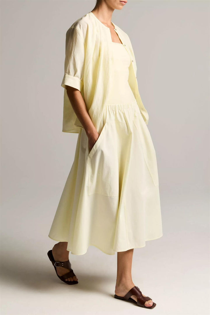 Pocket Full Skirt Sun Petal