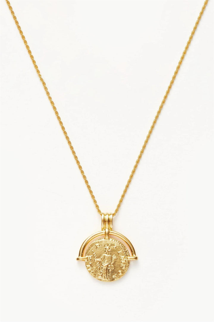 Lucy Williams Roman Arc Coin Necklace