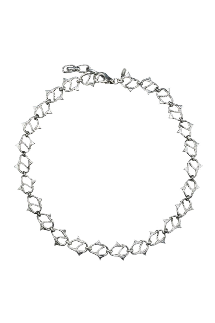 Thorn Chain Necklace Silver
