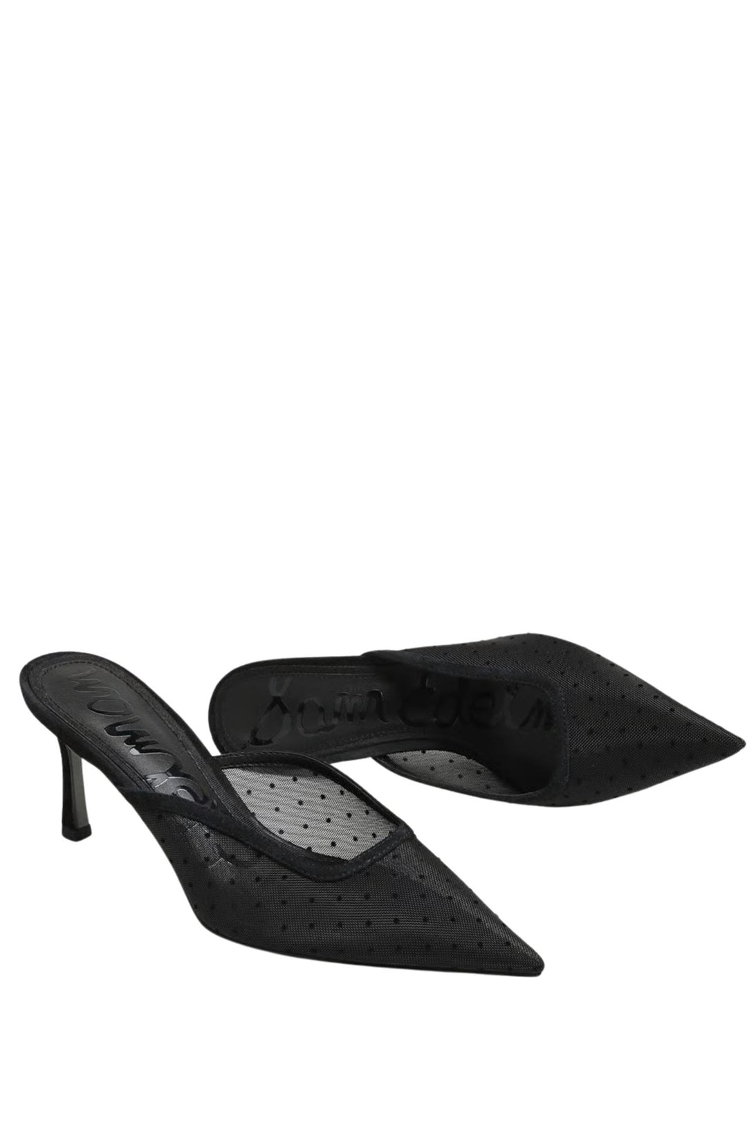 Margeaux Mini Polkadot Mesh Black