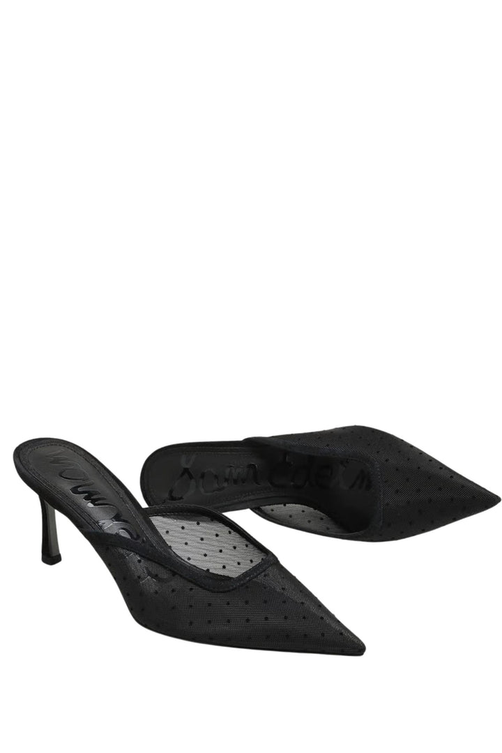 Margeaux Mini Polkadot Mesh Black