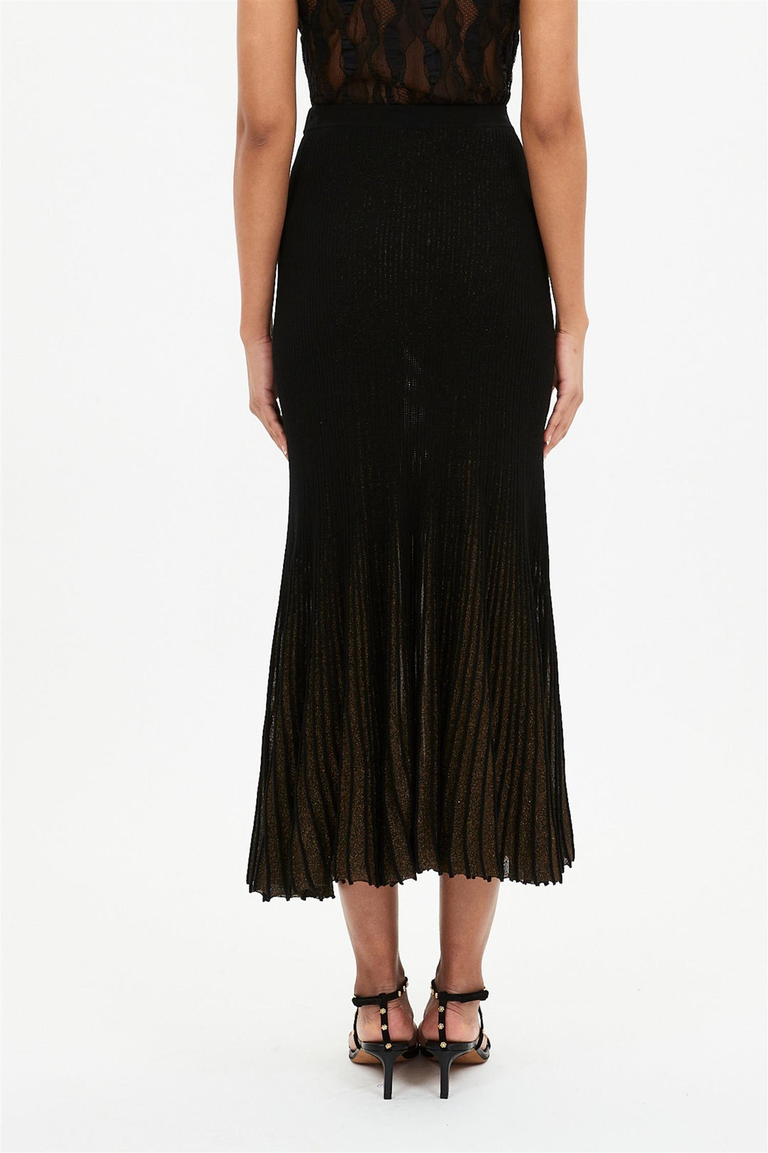 Vera Midi Skirt Noir