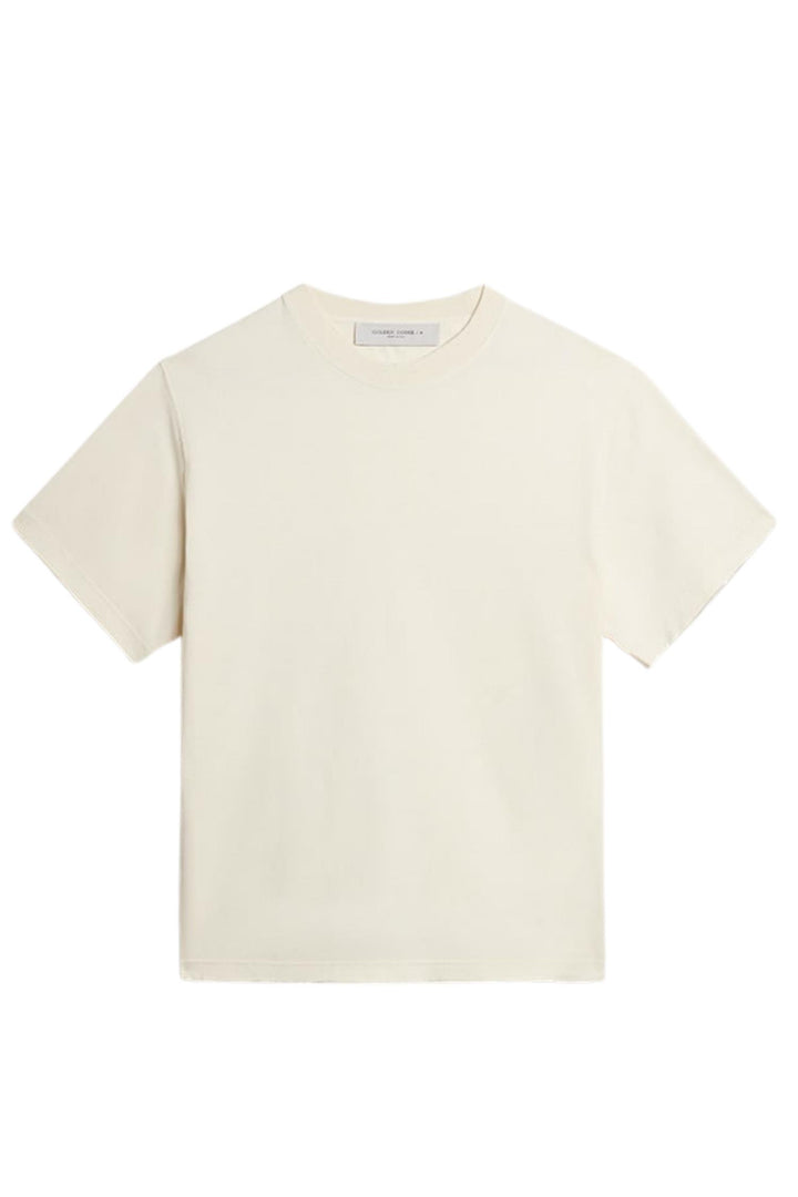 Relaxed Fit Logo Patch T-Shirt Heritage White