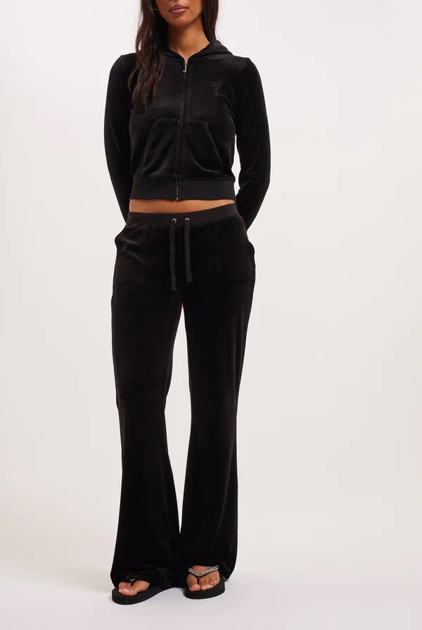 Caisa Ultra Low Rise Pants Black