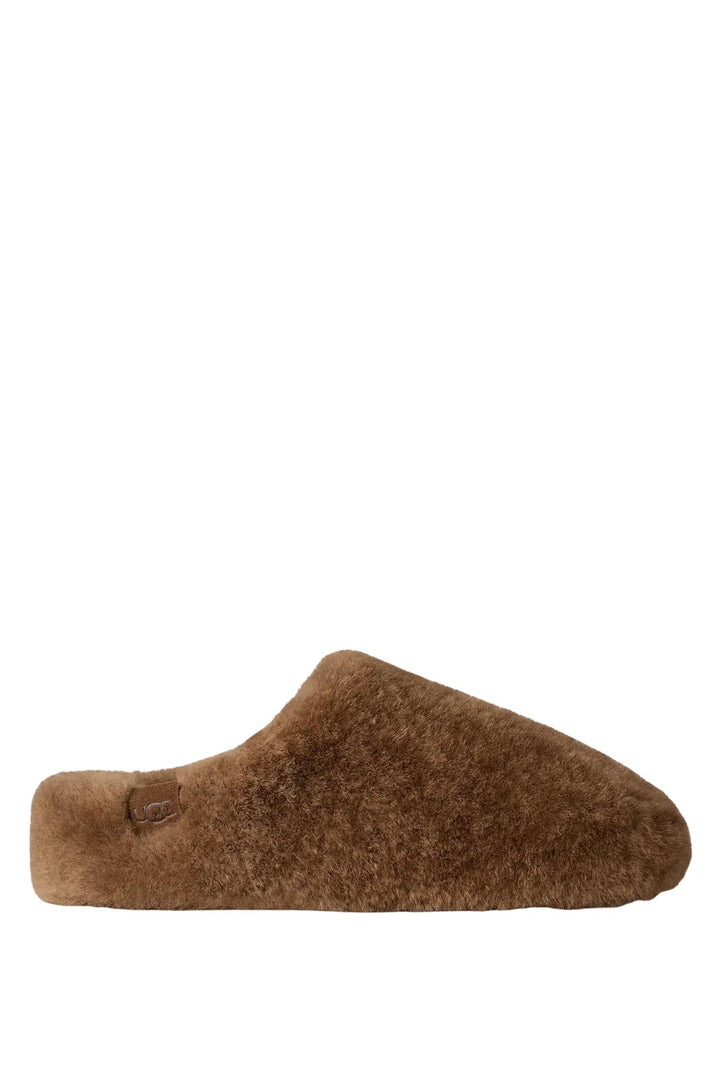 Elea Fluffed Slip-On Light Bronze