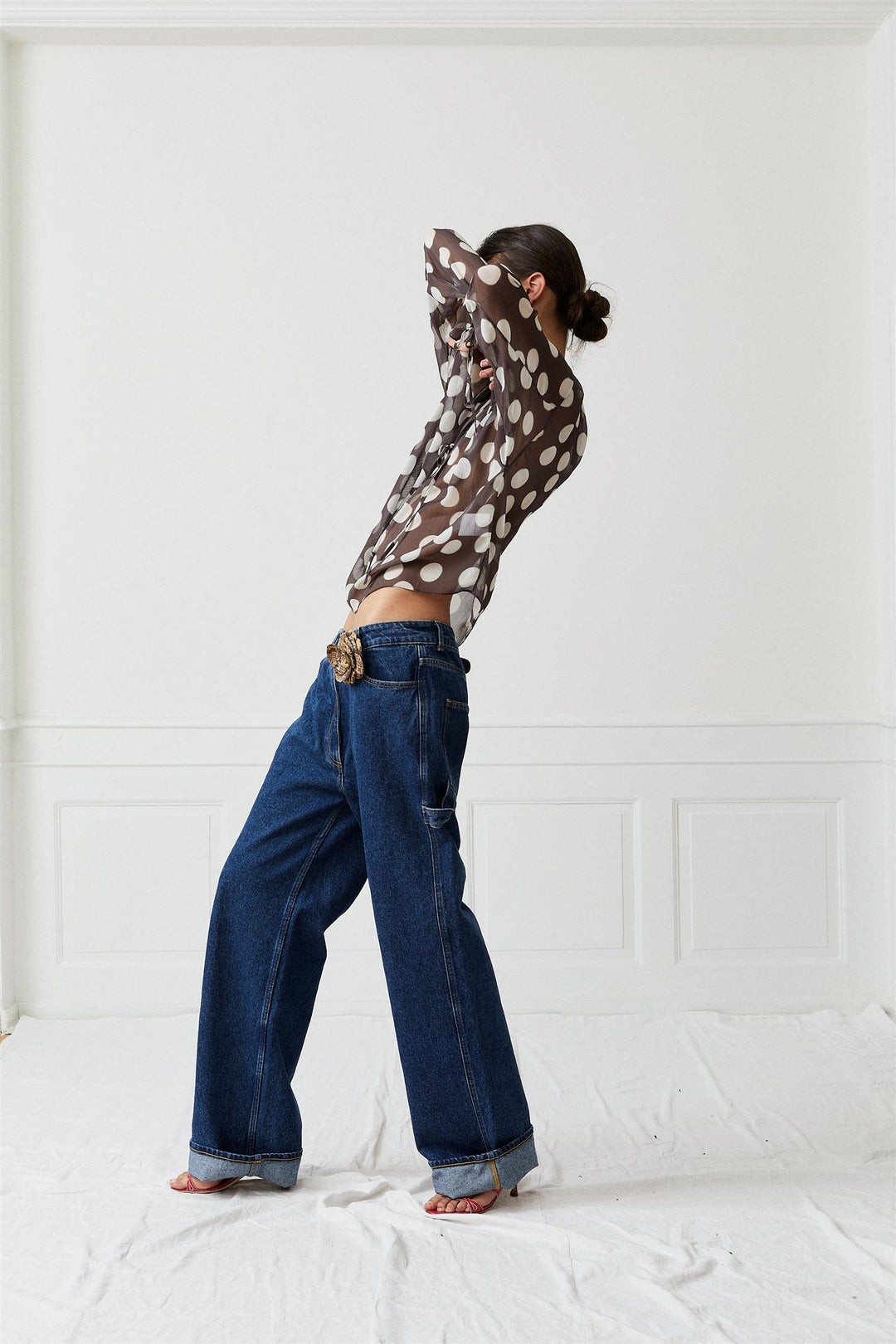 Salma Jeans Indigo Blue