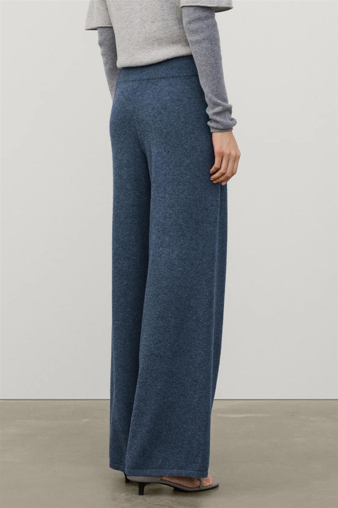 Sofi Cashmere Pants Night Fall