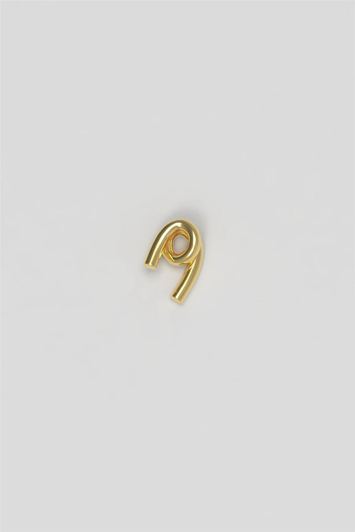 Rose Charm Medium Plated