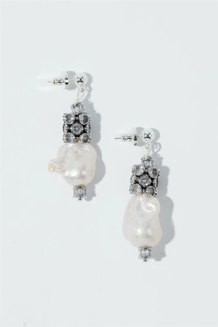 Verona Studs Silver