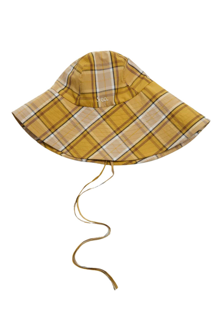 Copeland Plaid Hat Yellow