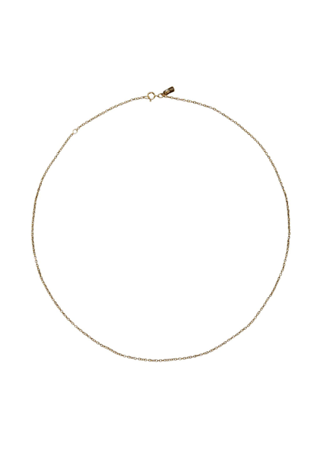 Anchor Adjustable Chain Gold-Plated Silver