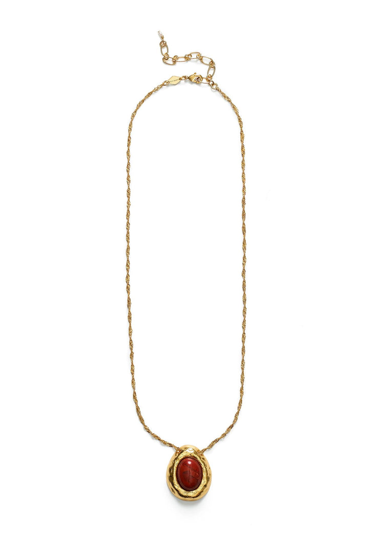Cherry On Top Necklace Gold
