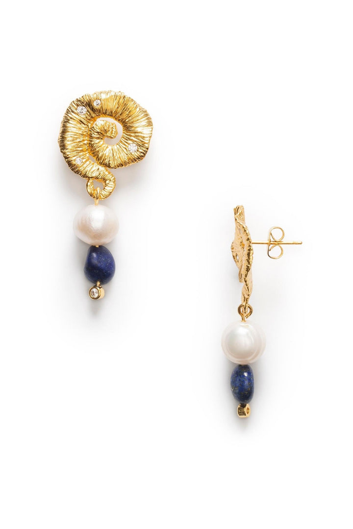 Jetset Gems Earrings Gold