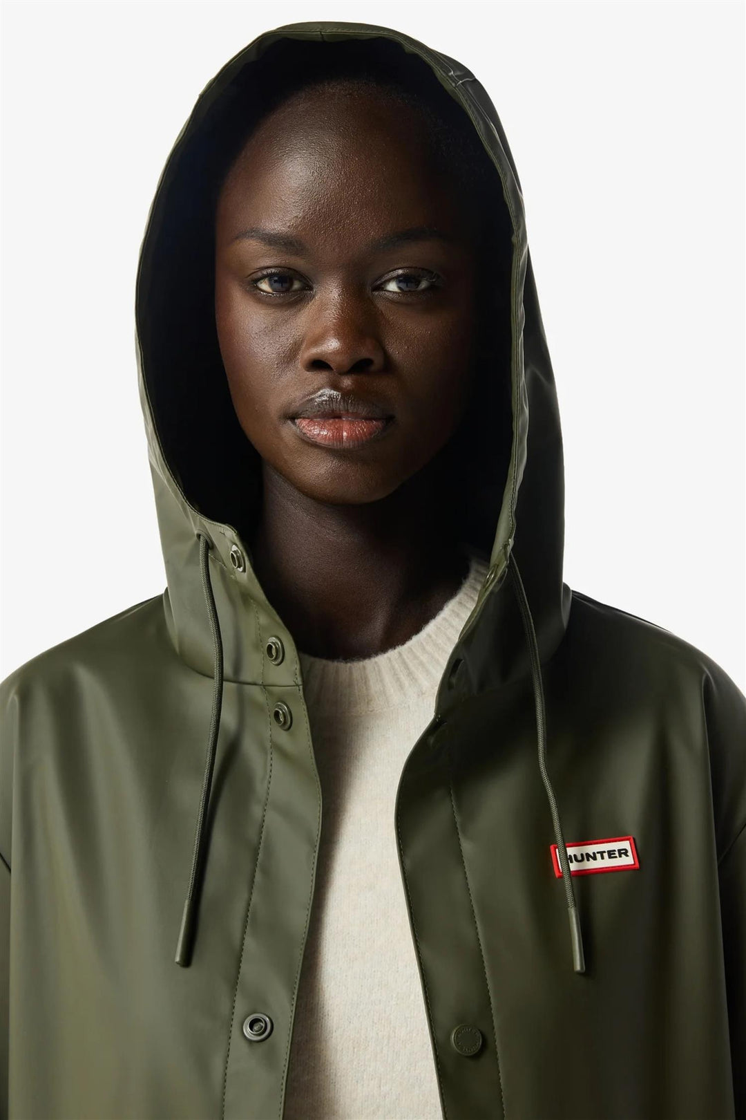 Izzy PU Hooded Jacket Kambaba