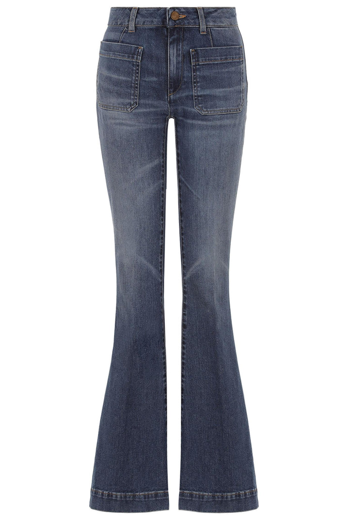 Delphine Flared Jeans Blue Denim