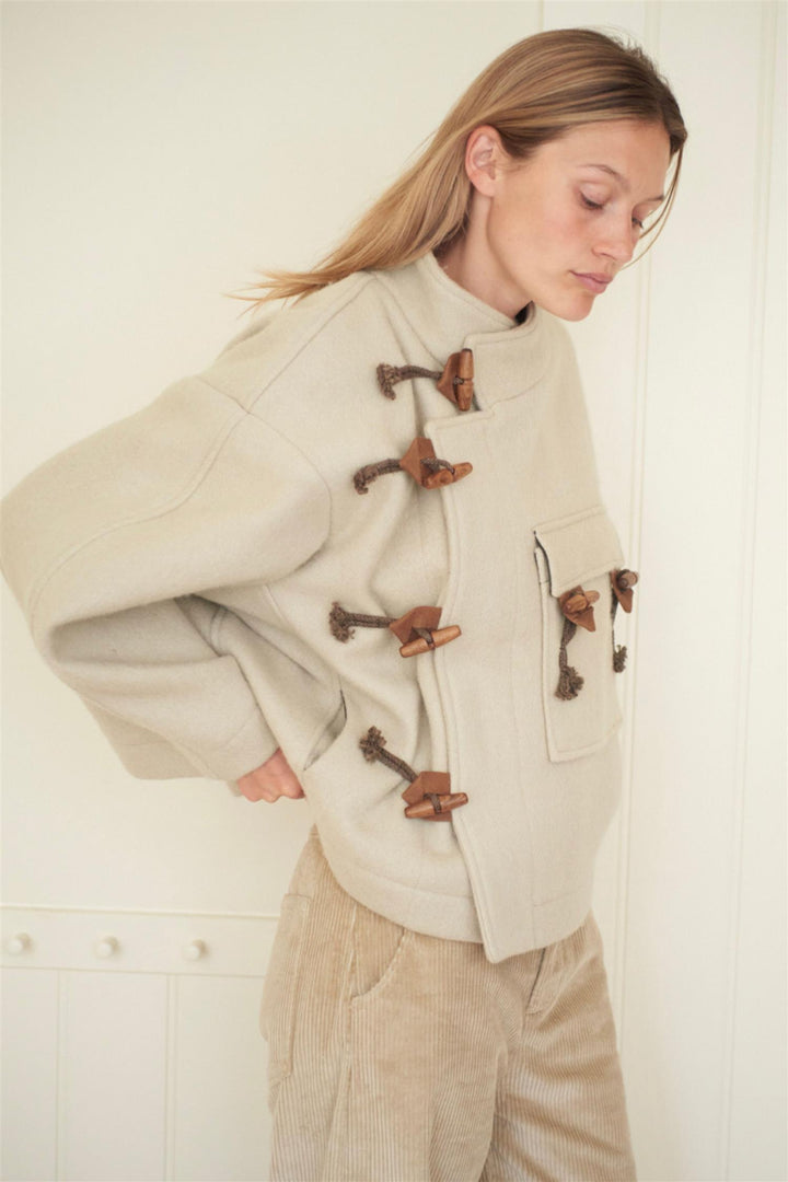 Klippan Biled Wool Jacket Oatmeal